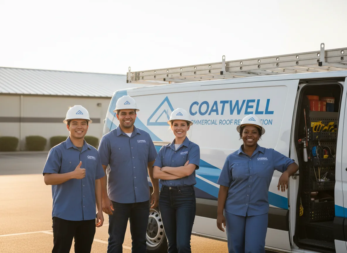 Commercial roof coating company in Montgomery Village, MD